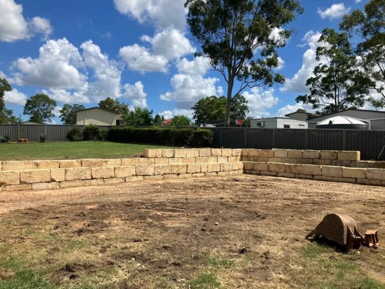 Replacement Retaining Wall Construction project Bristol