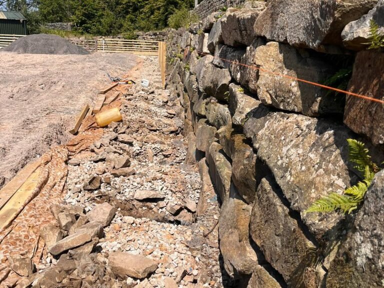 Retaining Wall Rebuild Norwich
